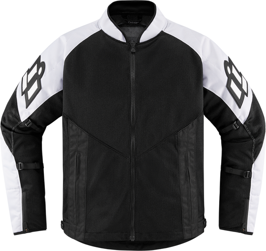 ICON Mesh AF™ Jacket - Black/White - Medium 2820-5951