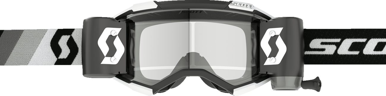 SCOTT Fury WFS Goggle - Premium Black/White - Clear 278596-7702113