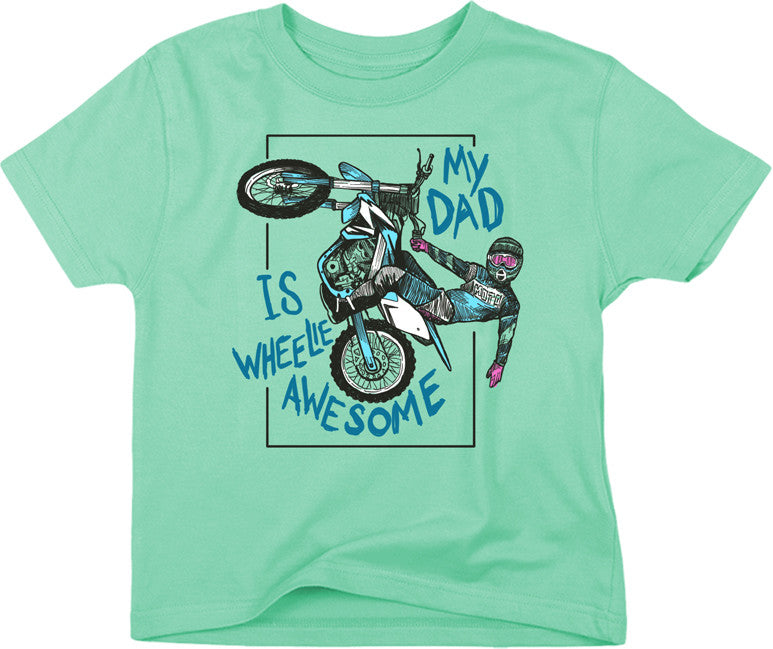 SMOOTH Eta Unknown '18/04 Dad's Wheelie Awesome Tee 3t 4253-101