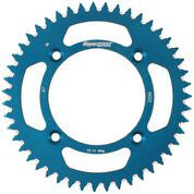 SUPERSPROX Rear Sprocket Aluminum 47t-420 Blu Yam RAL-6622-47-BLU