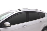 AVS 13-18 Ford Escape Ventvisor In-Channel Front & Rear Window Deflectors 4pc - Smoke 194383