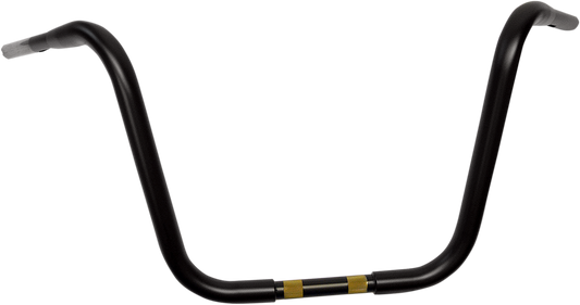 DRAG SPECIALTIES Handlebar - Buffalo Ape - 14" - TBW - Flat Black 0601-3499