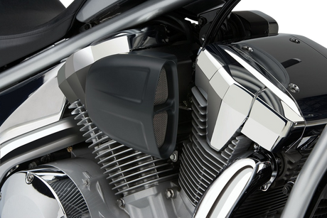 COBRA Powrflo Air Filter - Black - XVS13 06-0245B-SB