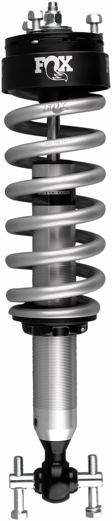 Fox 14+ Ford F-150 4WD 2.0 Performance Series 4.9in. IFP Coilover Shock / 0-2in. Lift - Black/Zinc 985-02-015