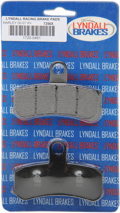 LYNDALL RACING BRAKES LLC X-Treme Brake Pads - Harley-Davidson '08-'17 7256X