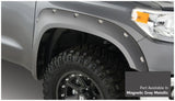 Bushwacker 16-18 Toyota Tundra Fleetside Pocket Style Flares 4pc - Magnetic Grey 30918-63