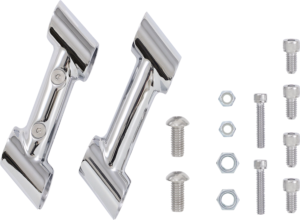 DRAG SPECIALTIES Riel para alforjas - Cromado - FLT '09 - '13 21038 