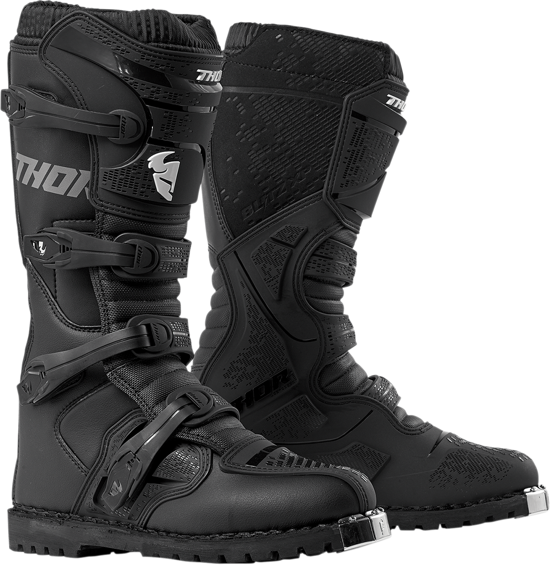 THOR Blitz XP Boots - ATV Sole - Black - Size 12 3410-2223