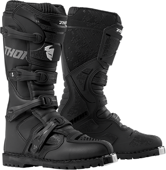 THOR Blitz XP Boots - ATV Sole - Black - Size 13 3410-2224