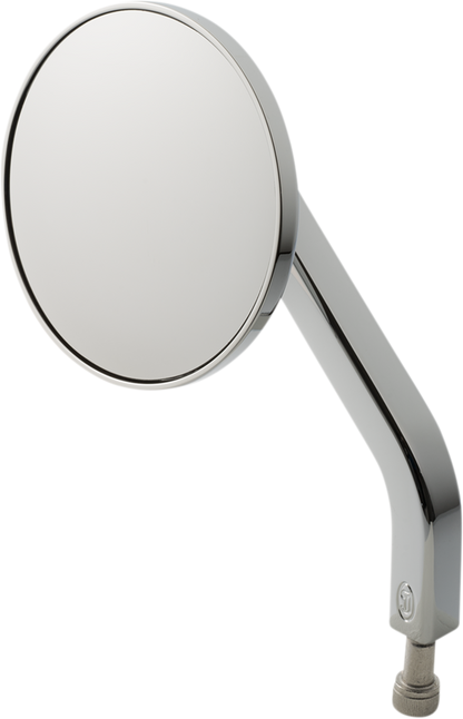 JOKER MACHINE Mirror - No. 7 OE - Side View - Round - Chrome - Left 03-051-3L