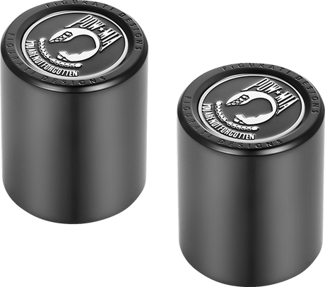 FIGURATI DESIGNS Docking Hardware Covers - POW MIA - Black FD50-DC-2730-BK