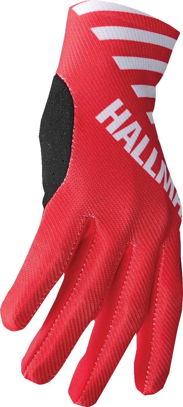 THOR Mainstay Gloves - Slice - White/Red - Small 3330-7292