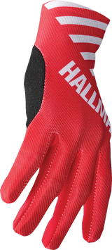 THOR Mainstay Gloves - Slice - White/Red - Small 3330-7292