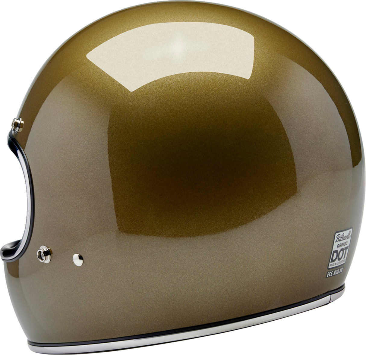 BILTWELL Gringo Helmet - Ugly Gold - XS 1002-363-501