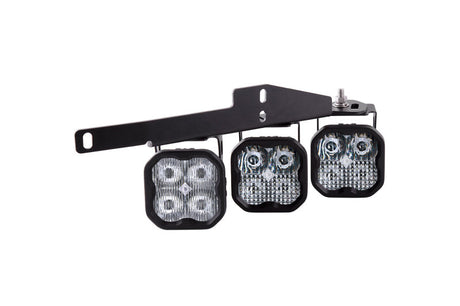 Diode Dynamics 17-20 Ford Raptor SS3 LED Fog Light Kit - Yellow Sport DD6365