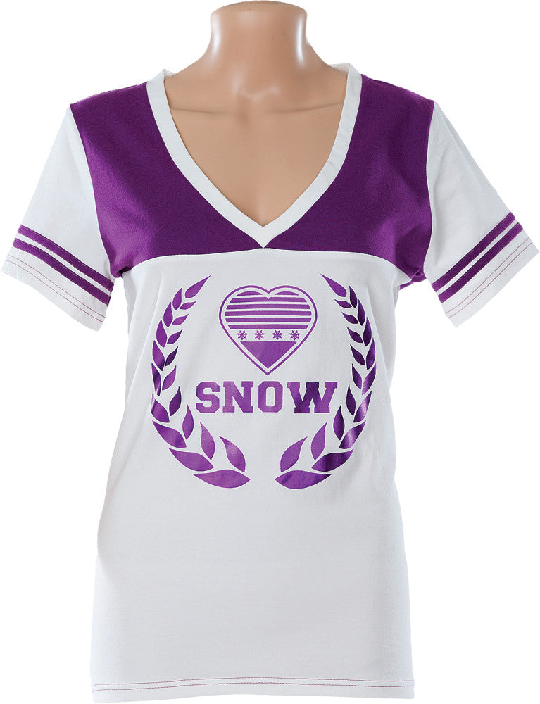 DSG Varsity S/S Shirt Purple S 67656