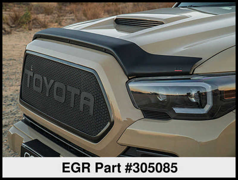 EGR 16-17 Toyota Tacoma Superguard Hood Shield - Matte (305085) 305085