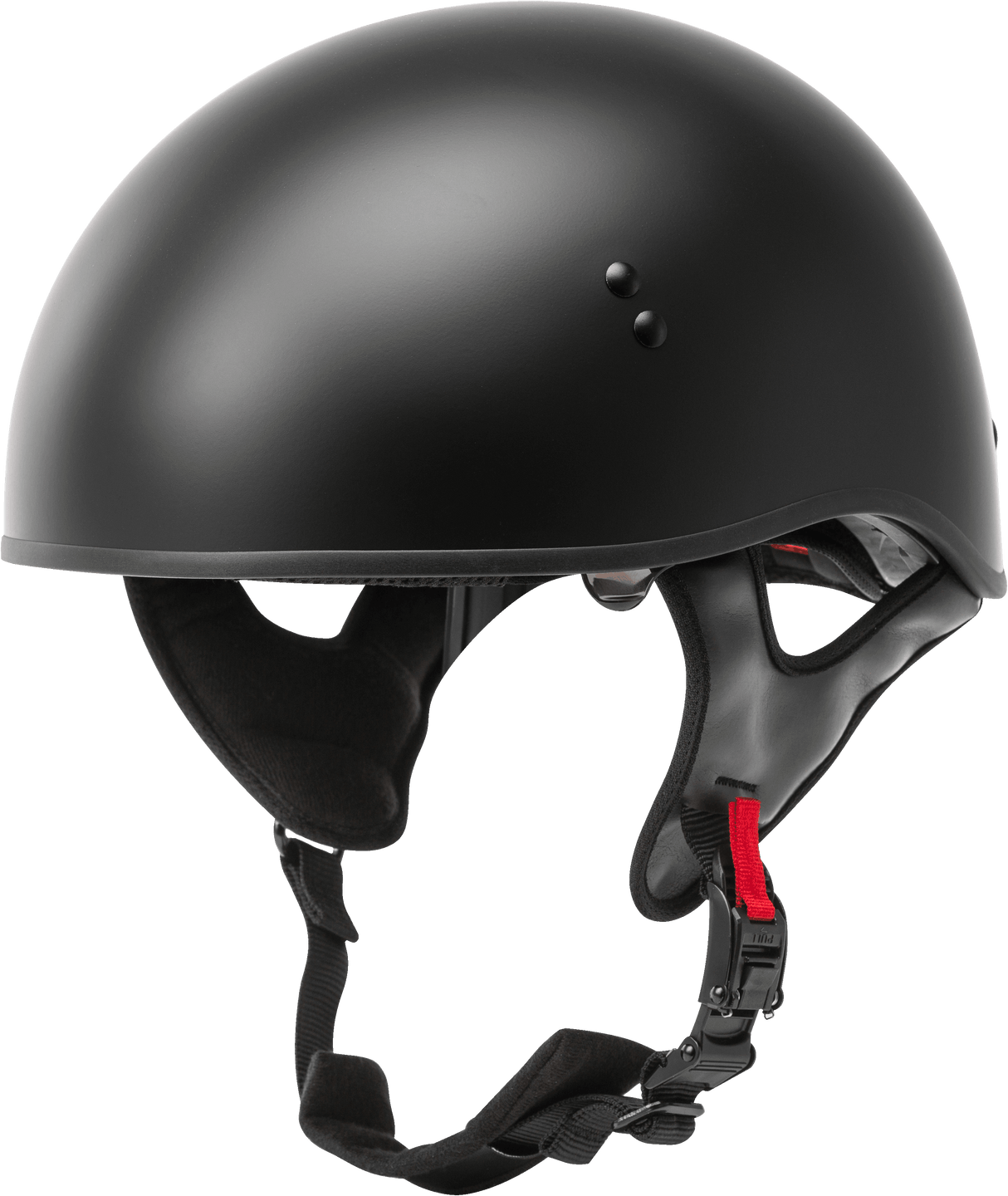 GMAX Hh-65 Half Helmet Naked Matte Black Md H1650075
