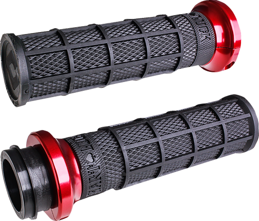 ODI Grips - Hart Luck - Cable - Black/Red V31HCW-BB-R