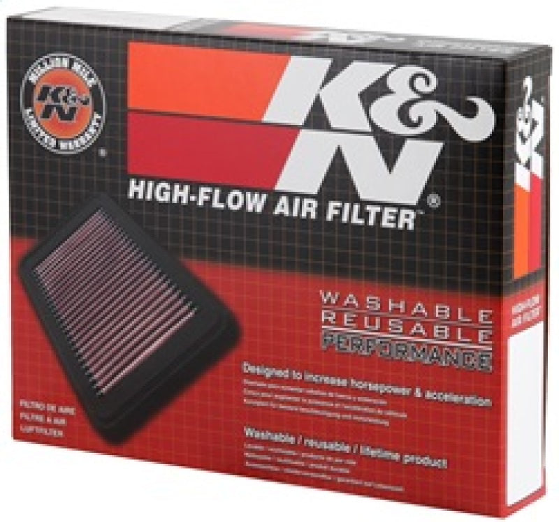 K&N 08 Nissan Sentra 2.5L Drop In Air Filter 33-2409