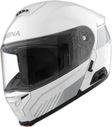 IN STOCK SENA SPECTER SMART FLIP UP HELMET WHITE XL - 843-02172X