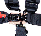 NRG SFI 16.1 5PT 3in. Seat Belt Harness / Latch Link - Black SBH-5PCBK