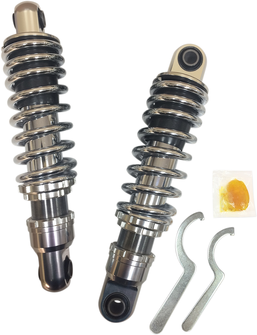 DRAG SPECIALTIES SHOCKS Premium Shock - Chrome - 10.5" - '91-'17 FXD C16-0148