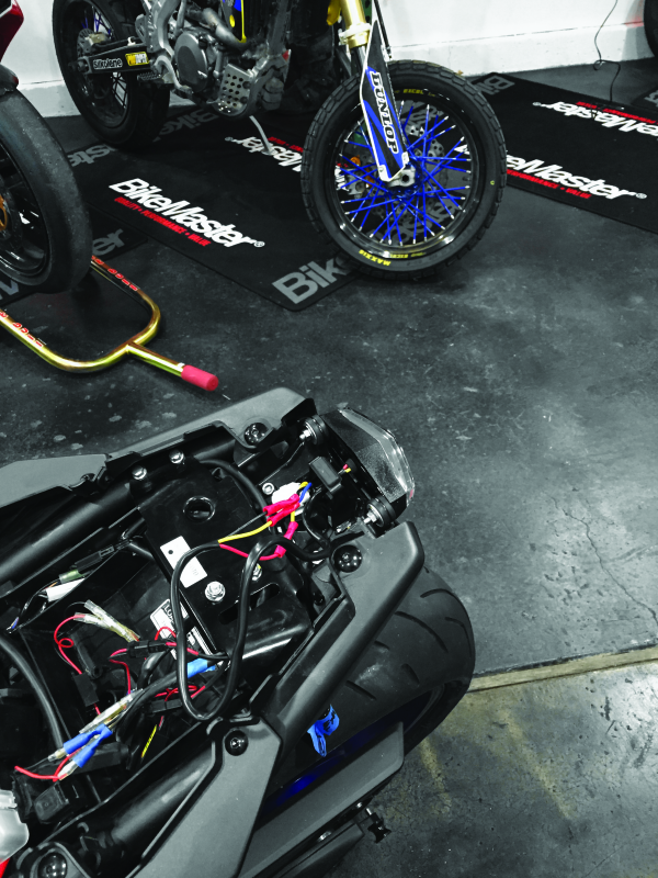 BikeMaster LED Mini Tail Light w/ License Plate Light 266262