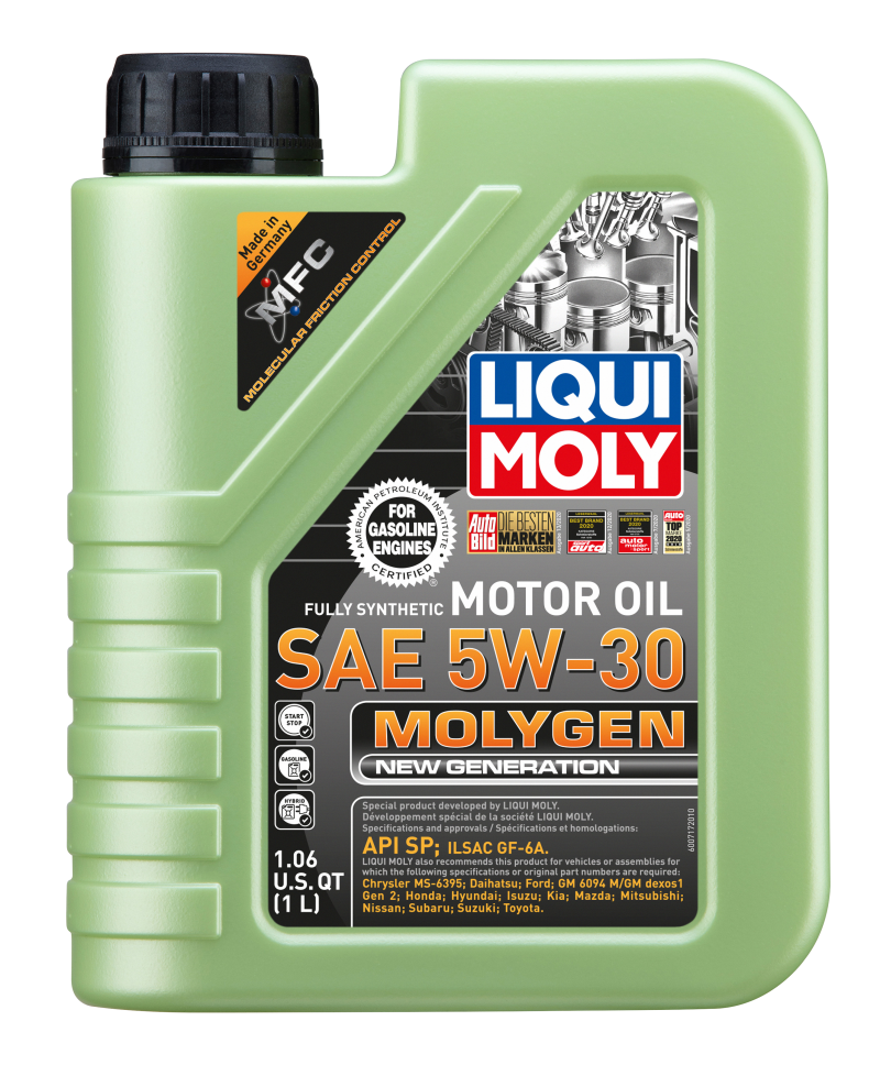 LIQUI MOLY 1L Molygen New Generation Motor Oil SAE 5W30 20226