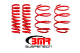 BMR 16-17 6th Gen Camaro V8 Performance Version Lowering Springs (Set Of 4) - Red SP041R