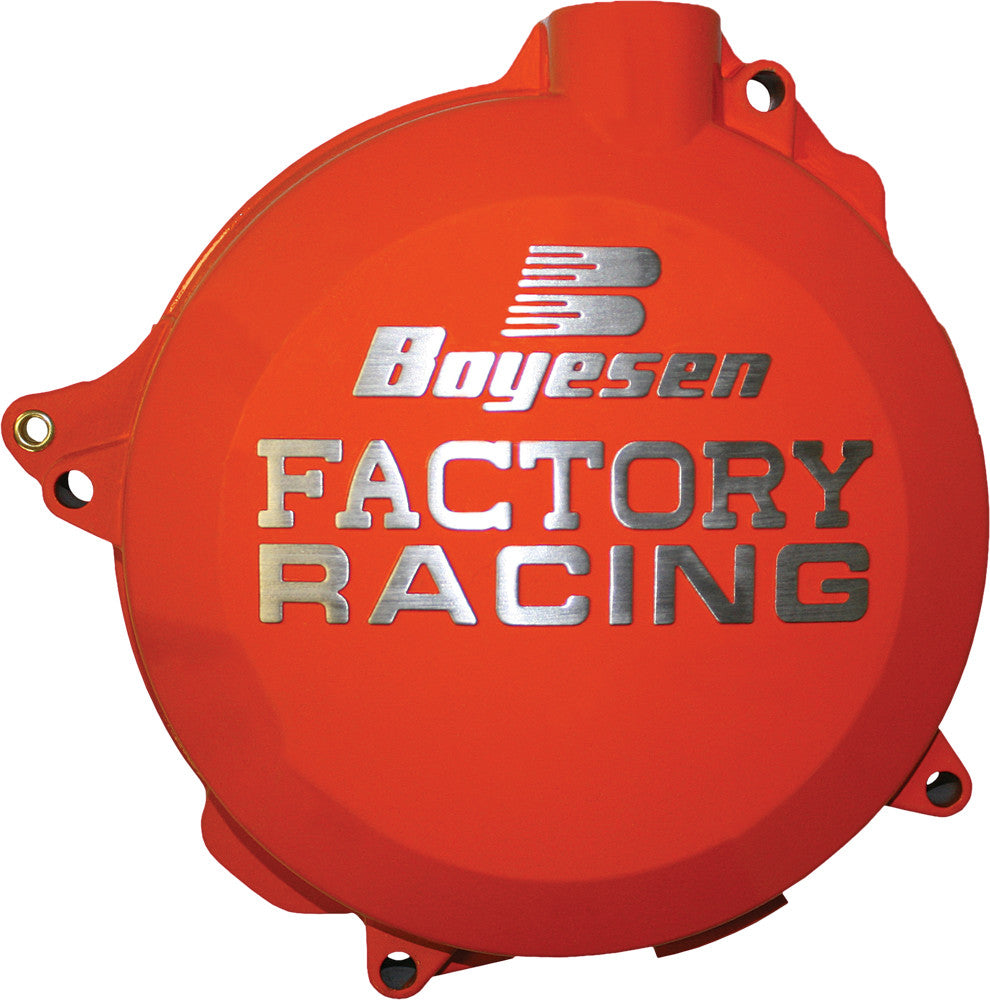 BOYESEN Factory Racing Clutch Cover Orange CC-46O