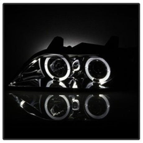 Spyder BMW Z3 96-02 Projector Headlights LED Halo Smoke High H1 Low H1 PRO-YD-BMWZ396-HL-SM 5009104