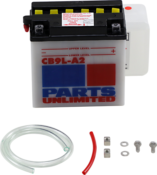 Parts Unlimited Battery - Yb9l-A2 Cb9l-A2-Fp