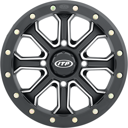 ITP Wheel - Inertia - Front - Black - 15x7 - 4/137 - 6+1 (+50 mm) 1522528727B