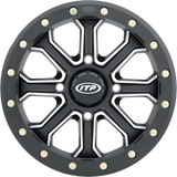 ITP Wheel - Inertia - Front/Rear - Black - 15x7 - 4/137 - 5+2 (+40 mm) 1522529727B