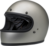 BILTWELL Gringo Helmet - Flat Titanium - Small 1002-203-102