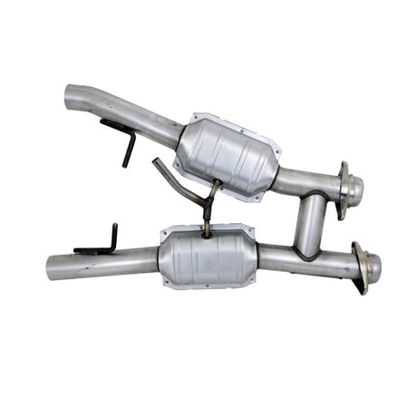 BBK 94-95 Mustang 5.0 High Flow H Pipe With Catalytic Converters - 2-1/2 1563