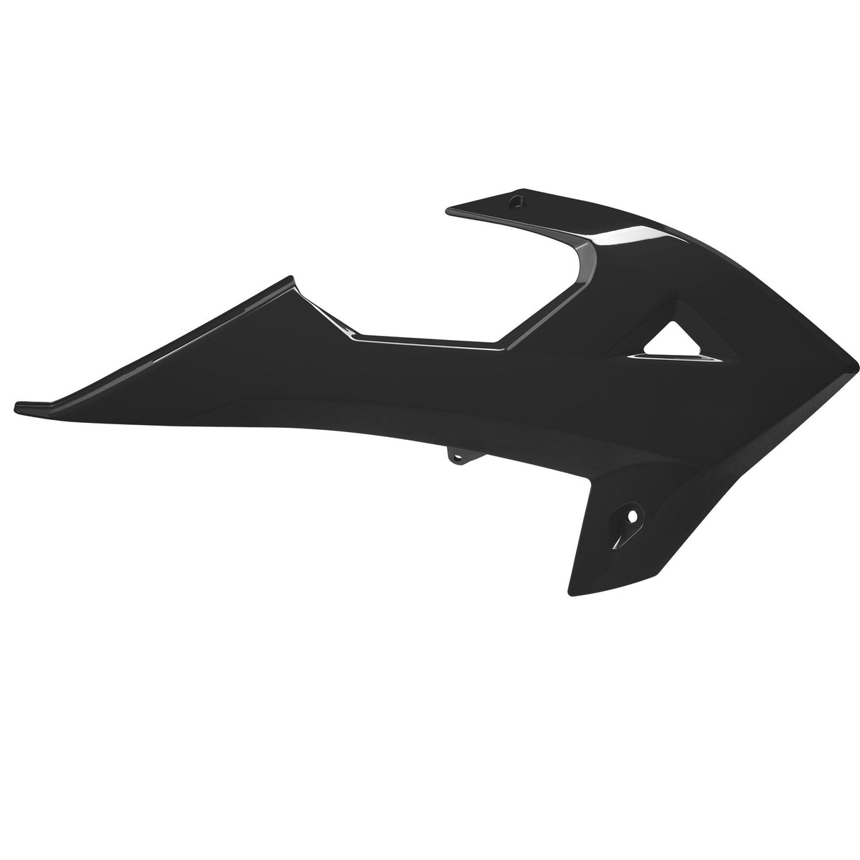 POLISPORT Radiator Scoops Black Gas 8005600019