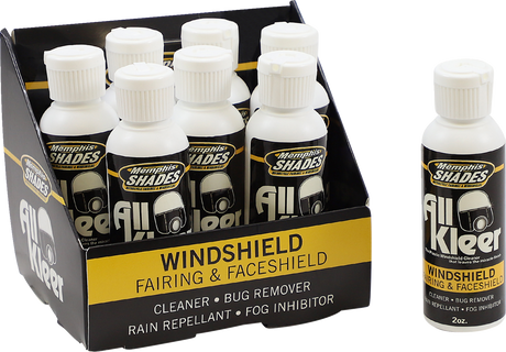 MEMPHIS SHADES Windshield Cleaner - 2 U.S. fl oz. each - Display of 8 MEM0932