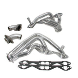 BBK 93-96 Chevrolet Impala SS Shorty Tuned Length Exhaust Headers - 1-5/8 Silver Ceramic 15950
