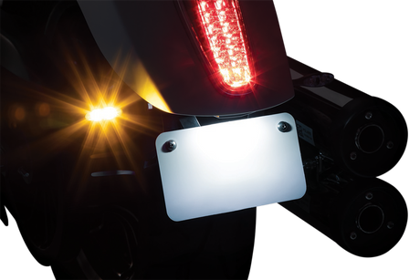 KURYAKYN Mount - Turn Signal/License Plate - Scout 3140