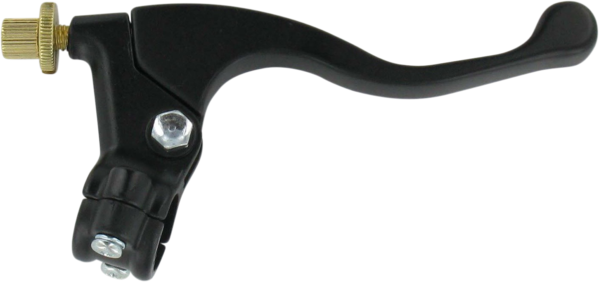 Parts Unlimited Lever Assembly - Right Hand - Shorty - Honda - Black 43-1104r