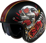 Z1R Saturn Helmet - Devil Made Me - Black/Red - XS 0104-2816