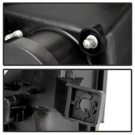 Spyder Ford F150 09-14 Projector Headlights Halogen Model- Light Bar DRL Blk PRO-YD-FF15009-LBDRL-BK 5077592