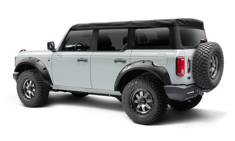 Bushwacker 2021+ Ford Bronco 4-Door Pocket Style Flares 4pc - Black 20960-02