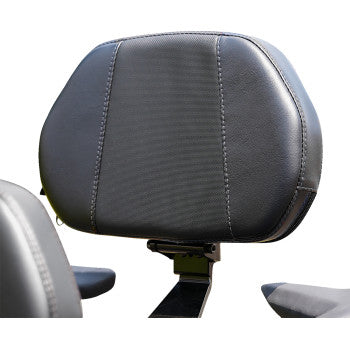 SHOW CHROME Grande Backrest - Passenger - Ballistic Black - Ryker 41-420GC