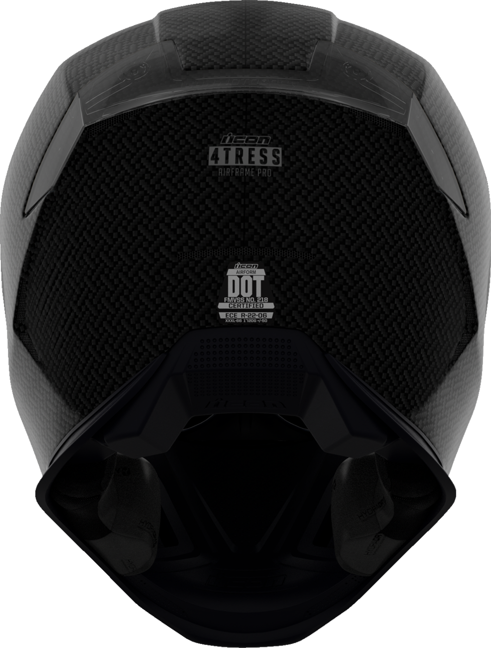 ICON Airframe Pro™ Helmet - Carbon 4Tress - Black - 3XL 0101-16658