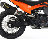 Arrow Exhaust Race-Tech Slip-on Exhaust, Aluminum Dark for KTM 790 /890 Adventure 2025-2026  /HUSQVARNA Norden 901 24-25  71990AKN