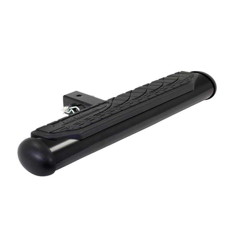 Go Rhino 4in Oval Hitch Step - Black 460B