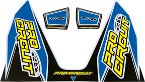 PRO CIRCUIT Ti-6 Decal - Light Blue DC22TI6-LB